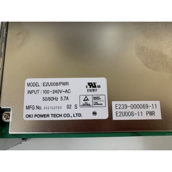 TEL E239-000069-11 OKI Power TECH Model E2U008/PWR Power Supply Board